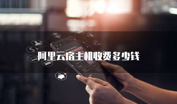 阿里云宿主机收费多少钱
