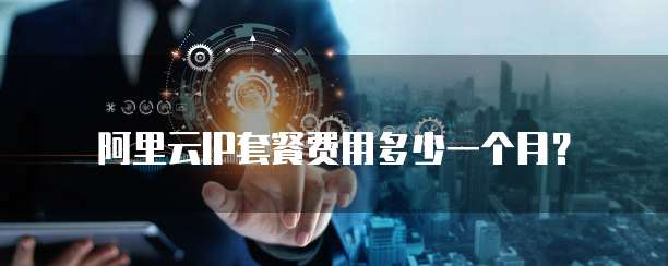 阿里云IP套餐费用多少一个月?