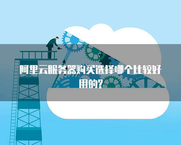 阿里云服务器购买选择哪个比较好用的?