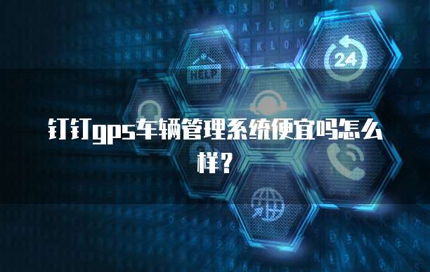 钉钉gps车辆管理系统便宜吗怎么样?