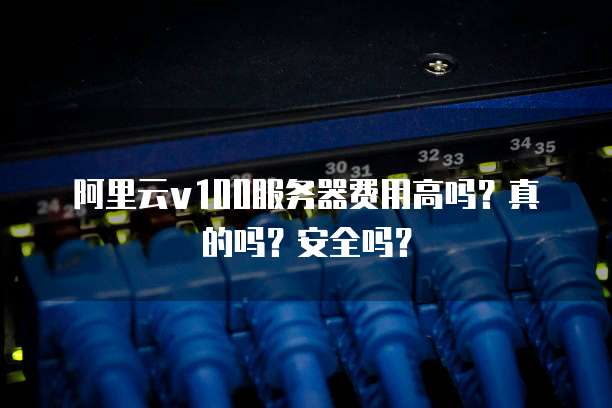 阿里云v100服务器费用高吗?真的吗?安全吗?