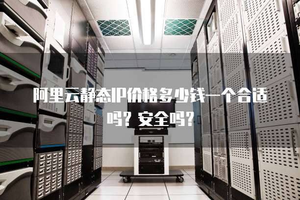阿里云静态IP价格多少钱一个合适吗?安全吗?