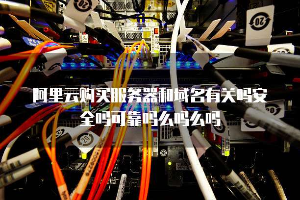 阿里云购买服务器和域名有关吗安全吗可靠吗么吗么吗