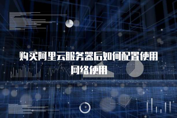 购买阿里云服务器后如何配置使用网络使用