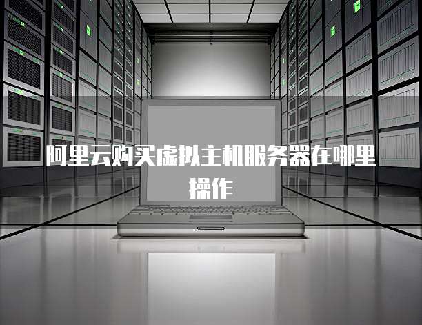 阿里云购买虚拟主机服务器在哪里操作
