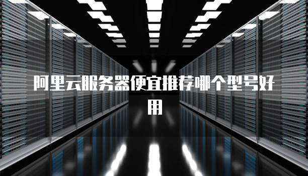 阿里云服务器便宜推荐哪个型号好用