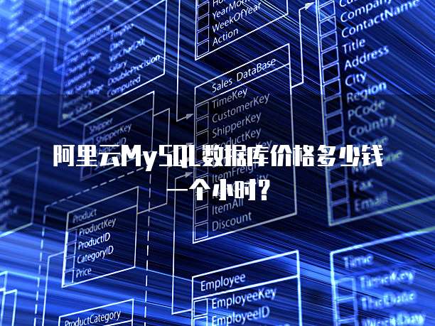 阿里云MySQL数据库价格多少钱一个小时?