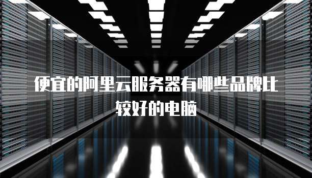 便宜的阿里云服务器有哪些品牌比较好的电脑