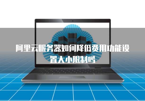 阿里云服务器如何降低费用功能设置大小限制吗