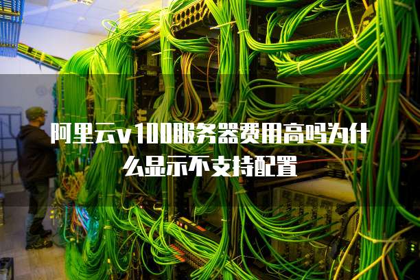 阿里云v100服务器费用高吗为什么显示不支持配置