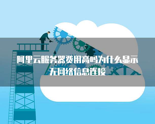 阿里云服务器费用高吗为什么显示无网络信息连接
