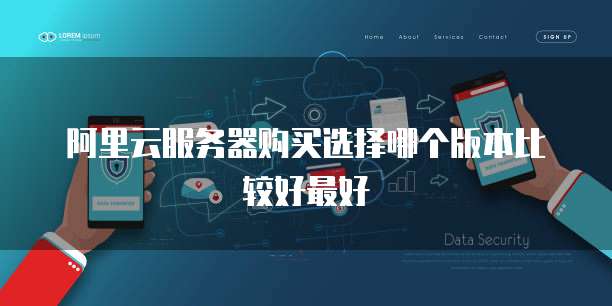 阿里云服务器购买选择哪个版本比较好最好