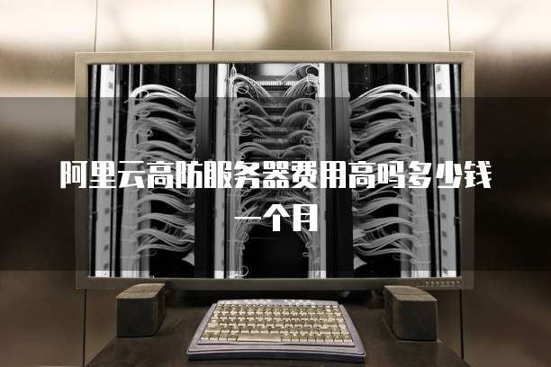 阿里云高防服务器费用高吗多少钱一个月