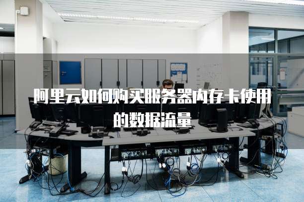 阿里云如何购买服务器内存卡使用的数据流量