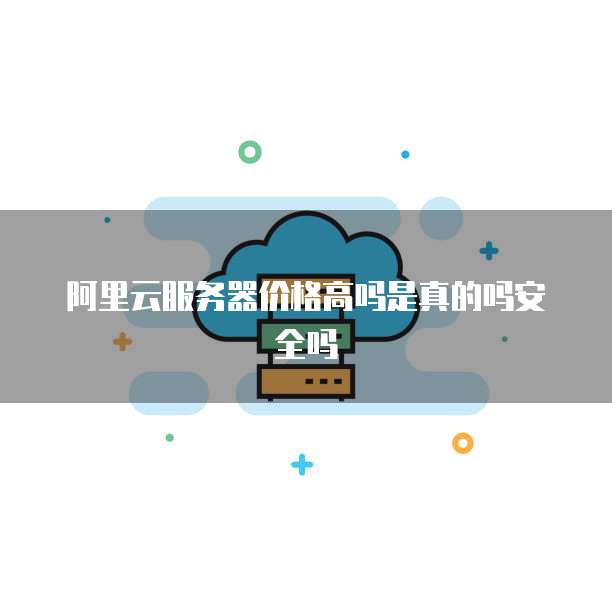 阿里云服务器价格高吗是真的吗安全吗