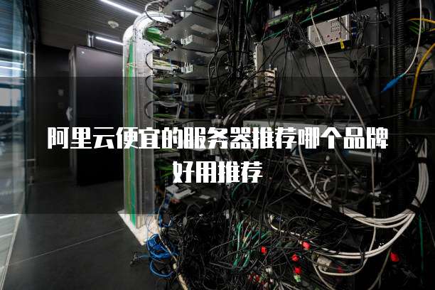 阿里云便宜的服务器推荐哪个品牌好用推荐