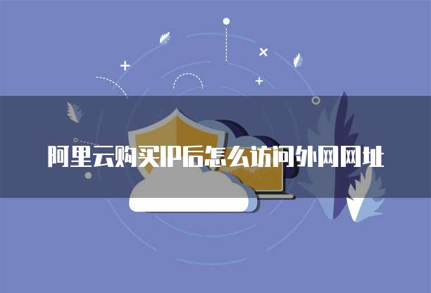 阿里云购买IP后怎么访问外网网址
