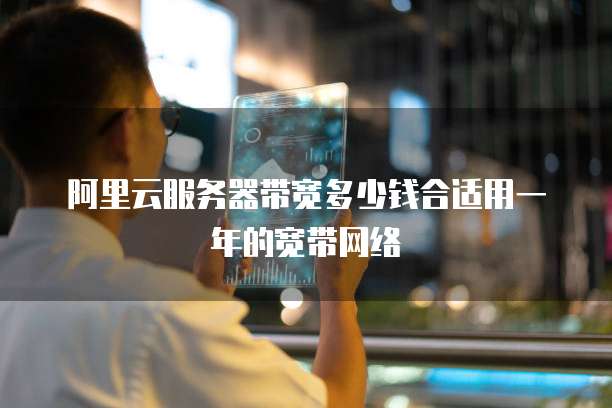 阿里云服务器带宽多少钱合适用一年的宽带网络
