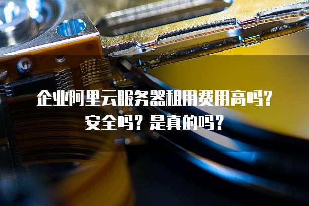 企业阿里云服务器租用费用高吗?安全吗?是真的吗?