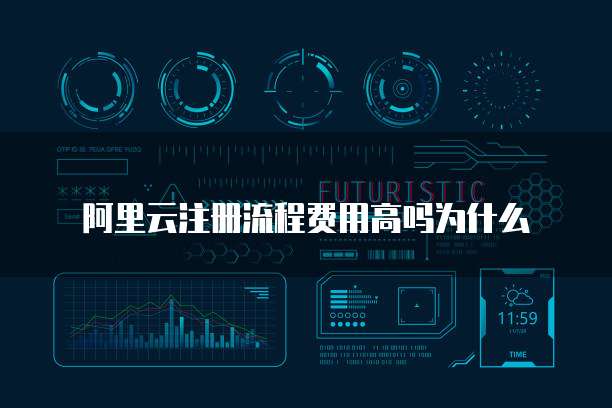 阿里云注册流程费用高吗为什么