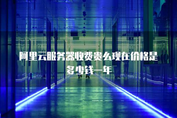 阿里云服务器收费贵么现在价格是多少钱一年