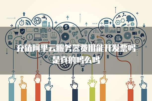 充值阿里云服务器费用能开发票吗是真的吗么吗