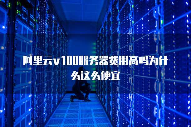 阿里云v100服务器费用高吗为什么这么便宜