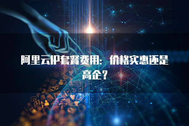阿里云IP套餐费用：价格实惠还是高企？