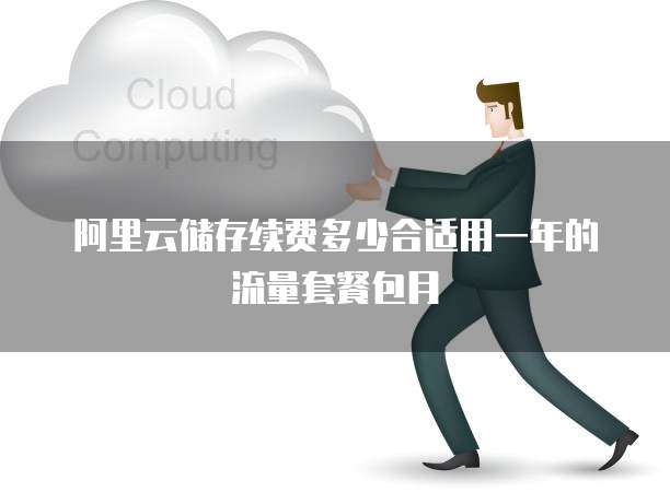阿里云储存续费多少合适用一年的流量套餐包月