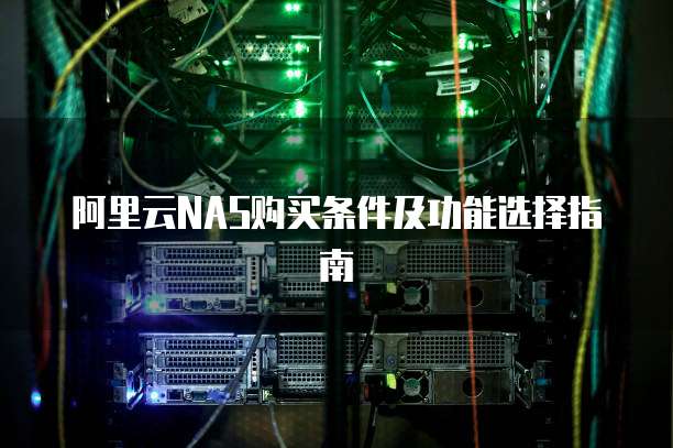 阿里云NAS购买条件及功能选择指南