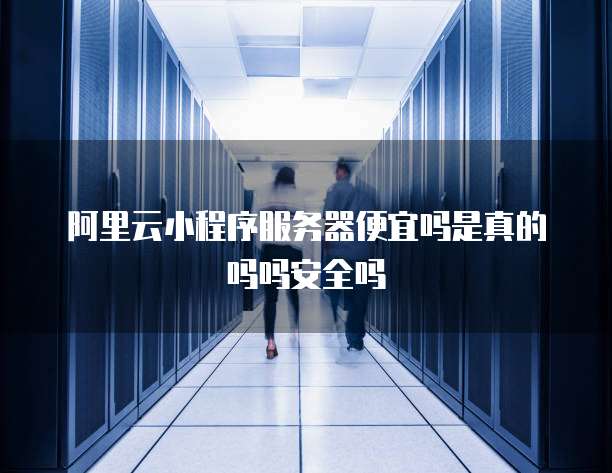 阿里云小程序服务器便宜吗是真的吗吗安全吗