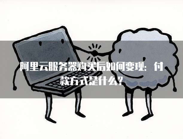 阿里云服务器购买后如何变现:付款方式是什么?