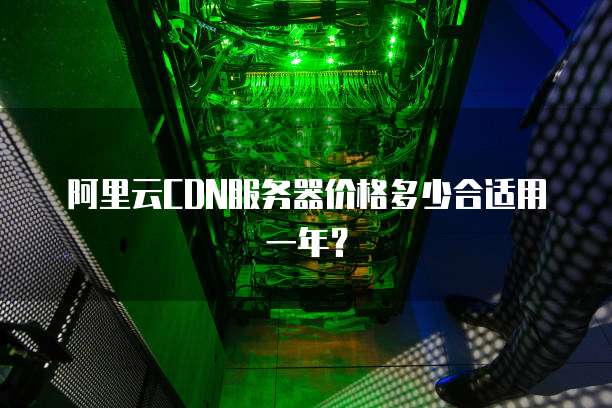阿里云CDN服务器价格多少合适用一年?