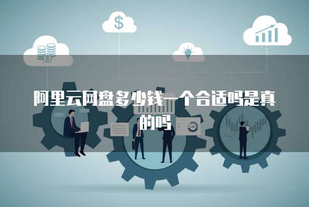 阿里云网盘多少钱一个合适吗是真的吗