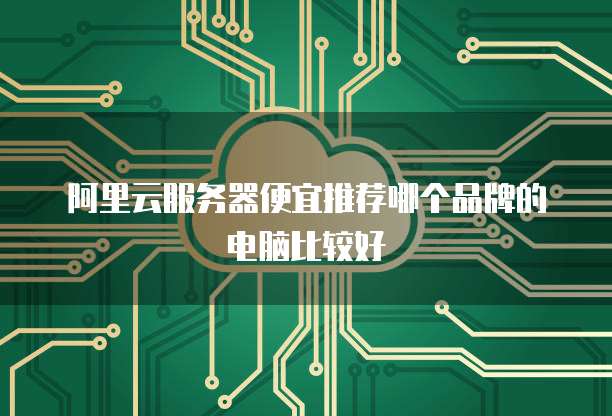 阿里云服务器便宜推荐哪个品牌的电脑比较好