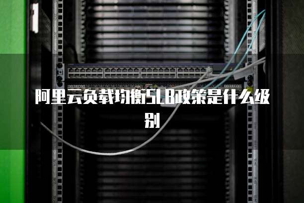 阿里云负载均衡SLB政策是什么级别