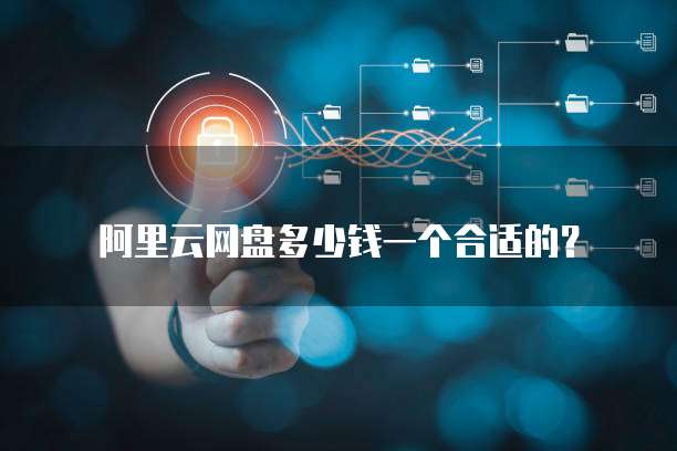 阿里云网盘多少钱一个合适的?