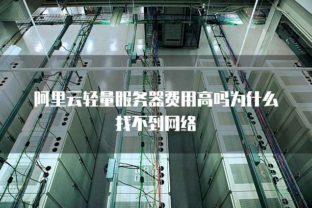 阿里云轻量服务器费用高吗为什么找不到网络