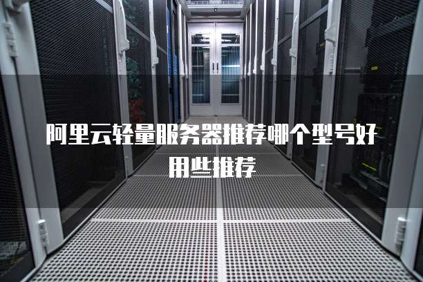 阿里云轻量服务器推荐哪个型号好用些推荐