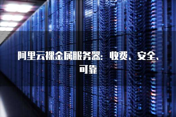 阿里云裸金属服务器:收费、安全、可靠