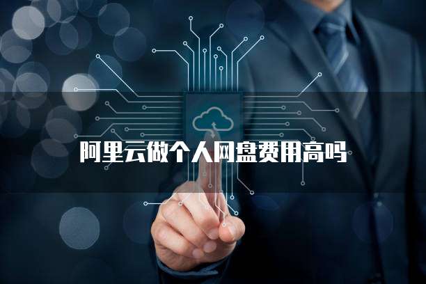 阿里云做个人网盘费用高吗