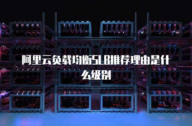阿里云负载均衡SLB推荐理由是什么级别