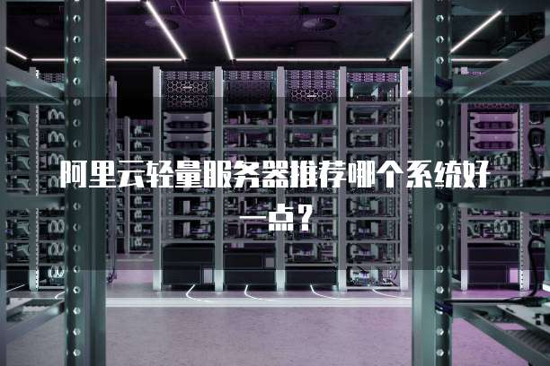 阿里云轻量服务器推荐哪个系统好一点?