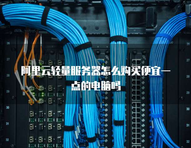 阿里云轻量服务器怎么购买便宜一点的电脑吗
