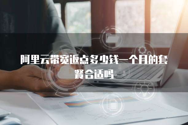 阿里云带宽返点多少钱一个月的套餐合适吗