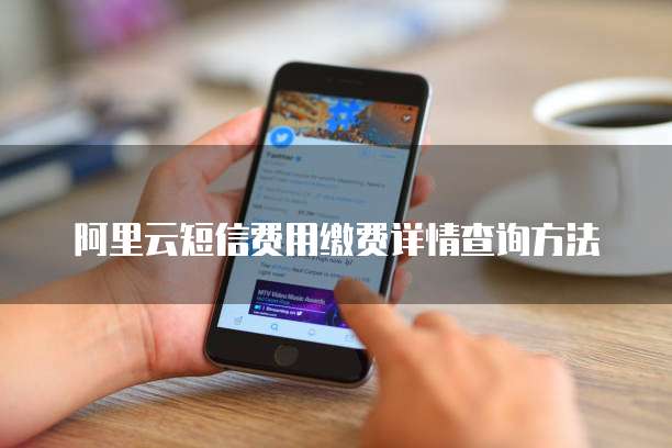 阿里云短信费用缴费详情查询方法