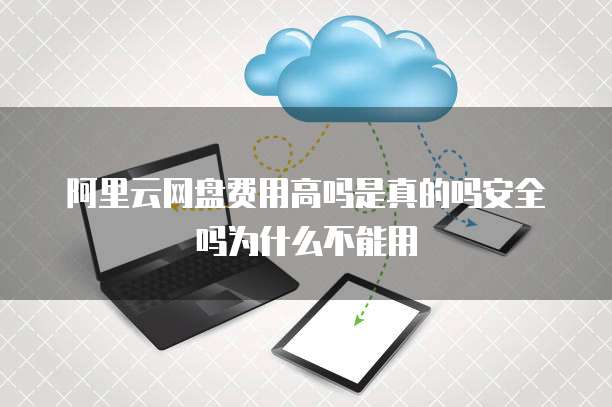 阿里云网盘费用高吗是真的吗安全吗为什么不能用