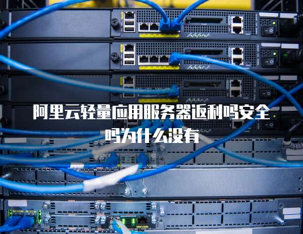 阿里云轻量应用服务器返利吗安全吗为什么没有