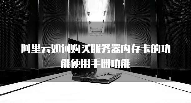阿里云如何购买服务器内存卡的功能使用手册功能