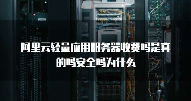 阿里云轻量应用服务器收费吗是真的吗安全吗为什么